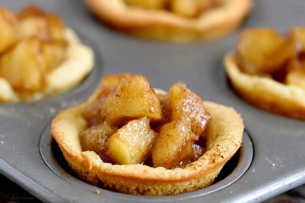 Pancake Mix Apple Pie Muffin Tin Pancakes