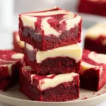Red Velvet Cheesecake Brownies