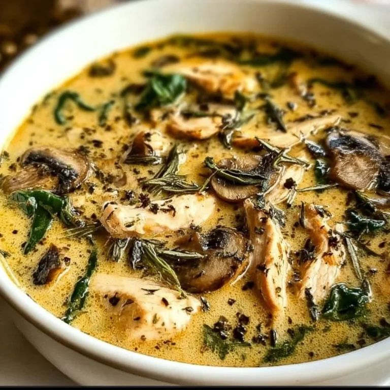 Rotisserie Chicken Mushroom Soup