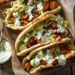 Sheet Pan Chicken with Herby Ranch Slaw
