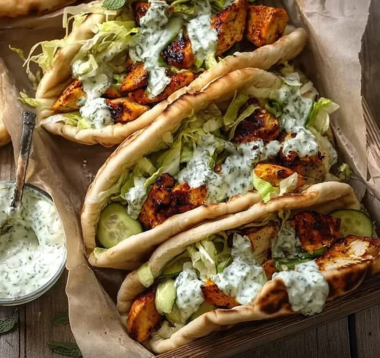 Sheet Pan Chicken Pitas with Herby Ranch