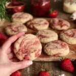 Strawberry Cheesecake Cookies