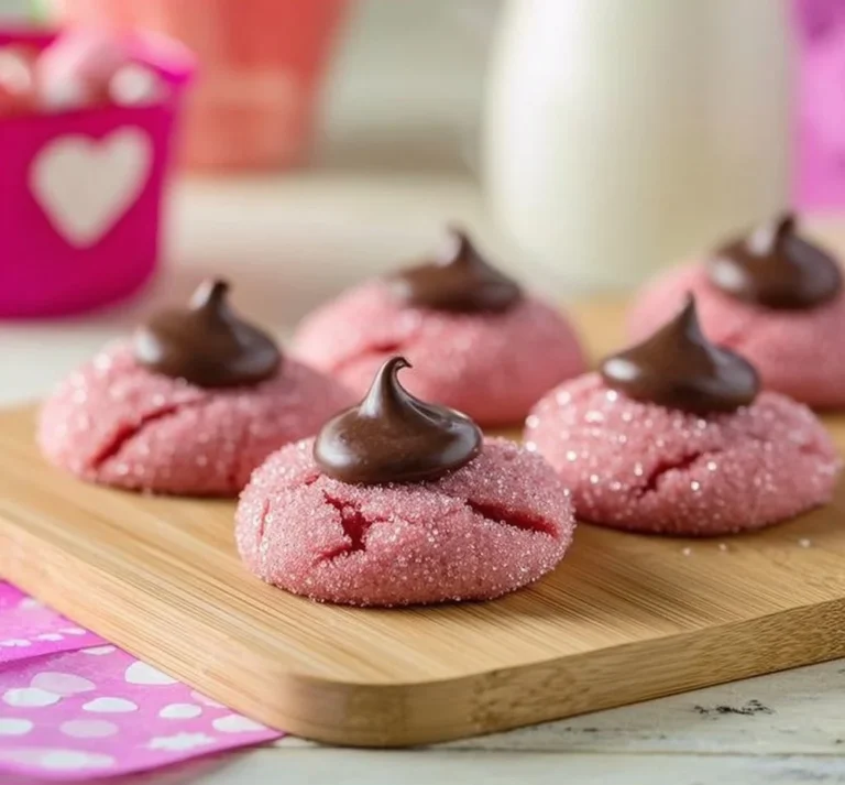 Strawberry Kiss Cookies