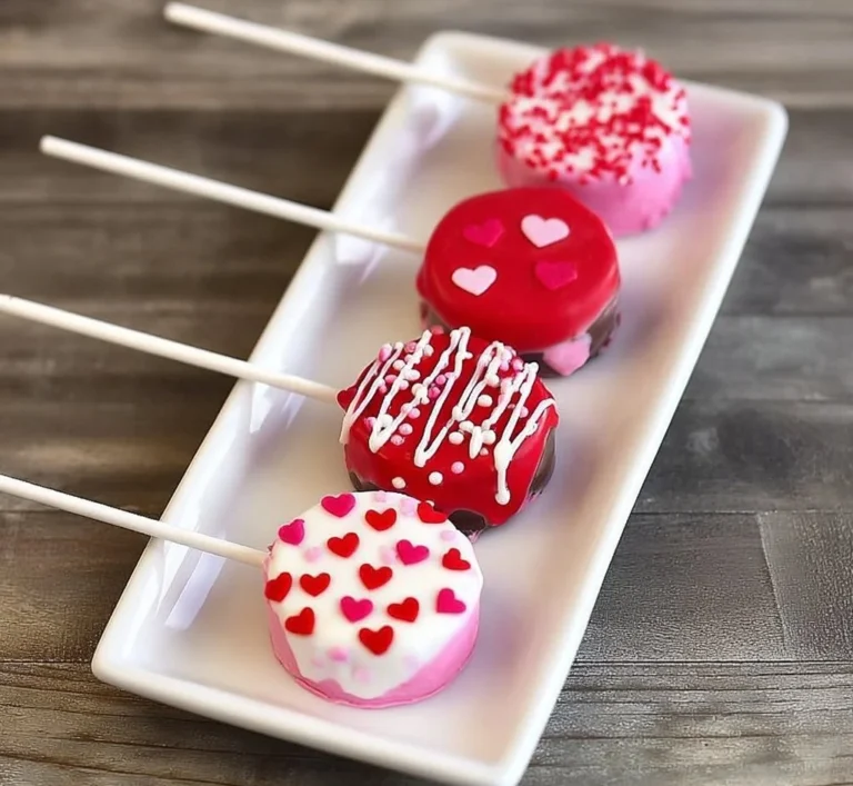 Valentine’s Day Oreo Pops