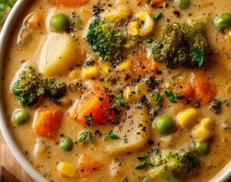 Veggie Pot Pie Soup: Comfort in a Bowl Without the Crust