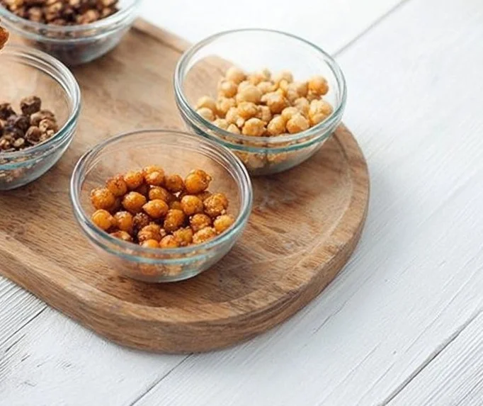 Roasted Chickpeas Seasoned 4 Ways