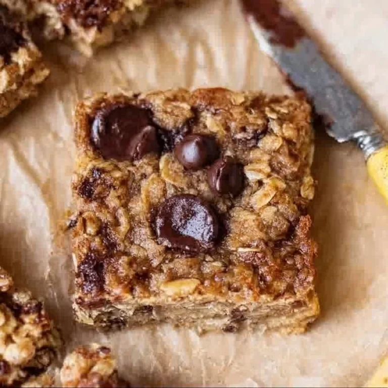 Banana Oatmeal Bars