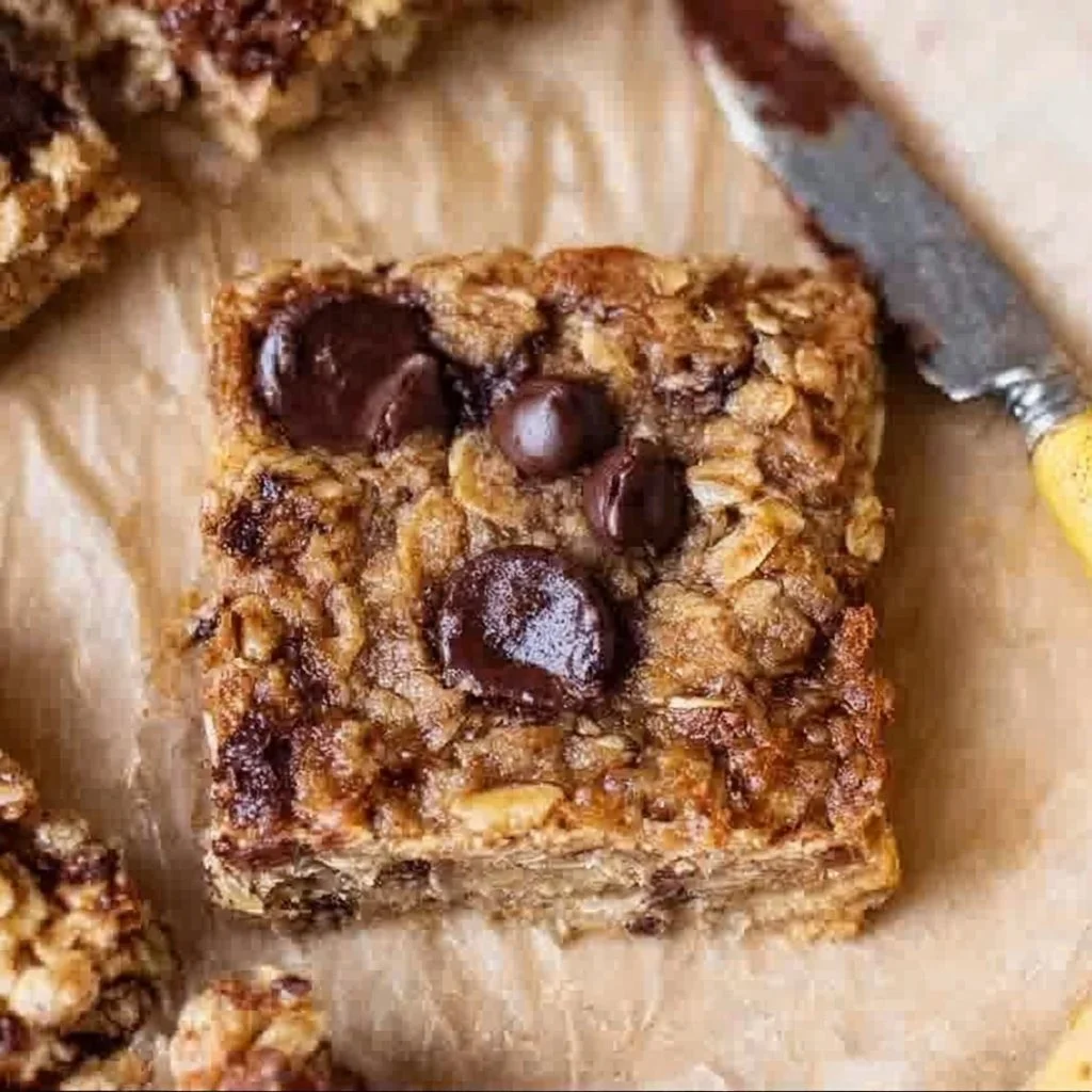 Banana Oatmeal Bars