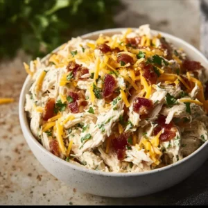 Delicious carnivore chicken salad recipe with fresh ingredients