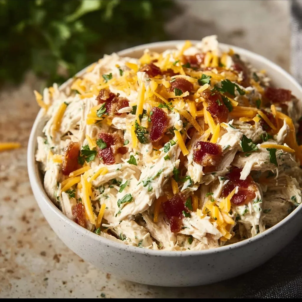 Delicious carnivore chicken salad recipe with fresh ingredients
