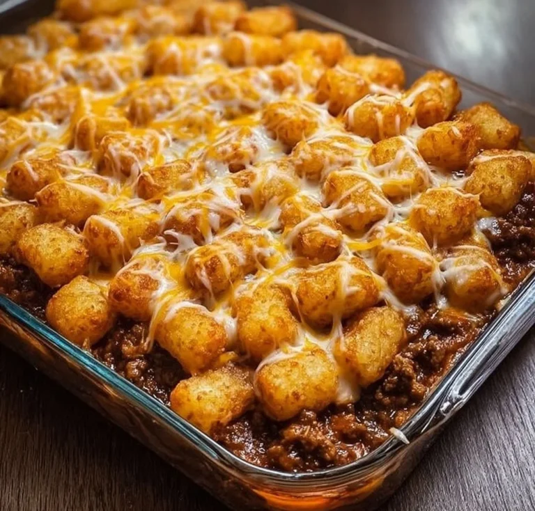 Chili Cheese Tater Tot Casserole: A Family Favorite Dish!
