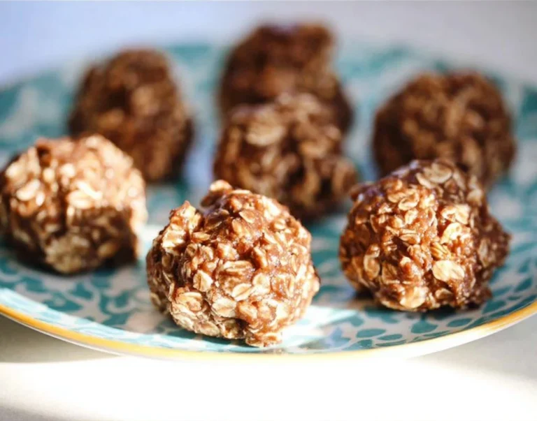 Chocolate Almond Butter Protein Balls