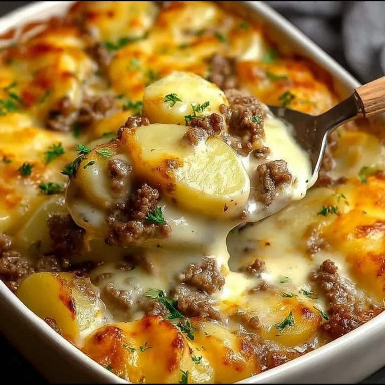 Creamy Ground Beef Casserole Potatoes for Cozy Nights