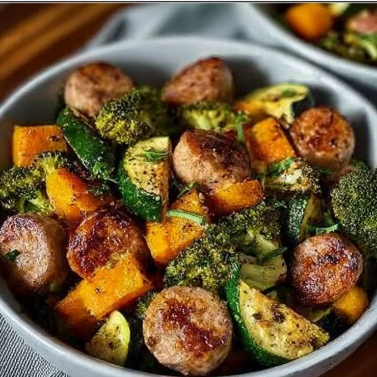 Create a Flavorful Sausage Veggie Skillet Bowl in 30 Minutes!