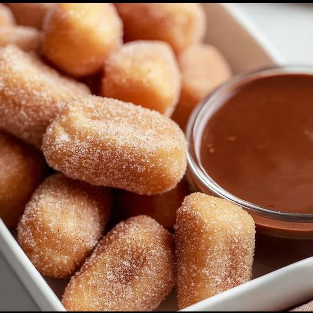 Crispy Air Fryer Churro Bites