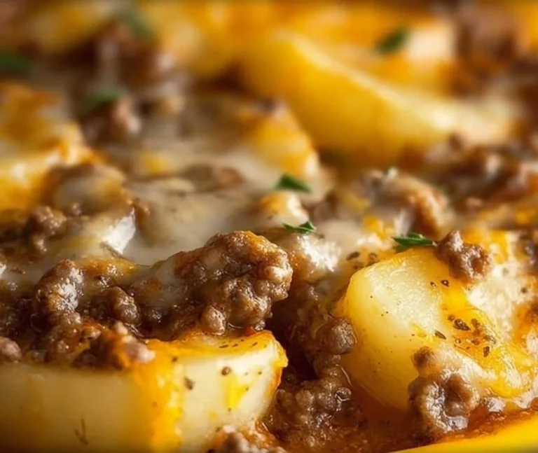 Crockpot Hamburger Potato Casserole