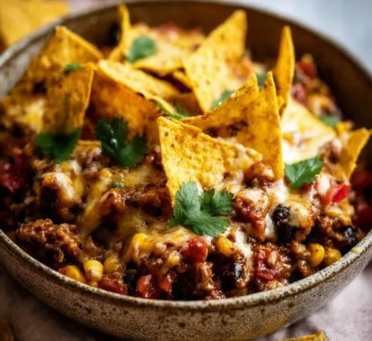 Crockpot Taco Casserole