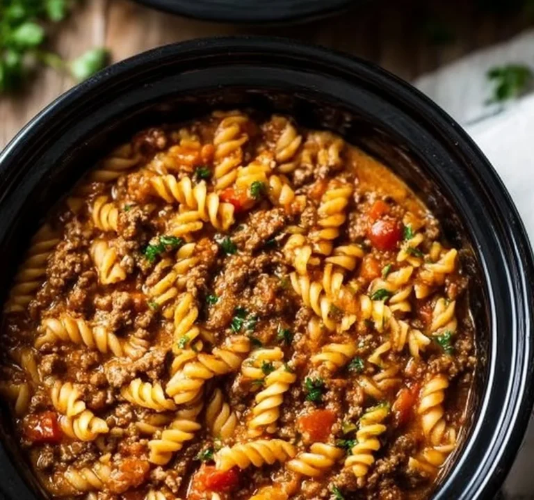 Crockpot Taco Pasta