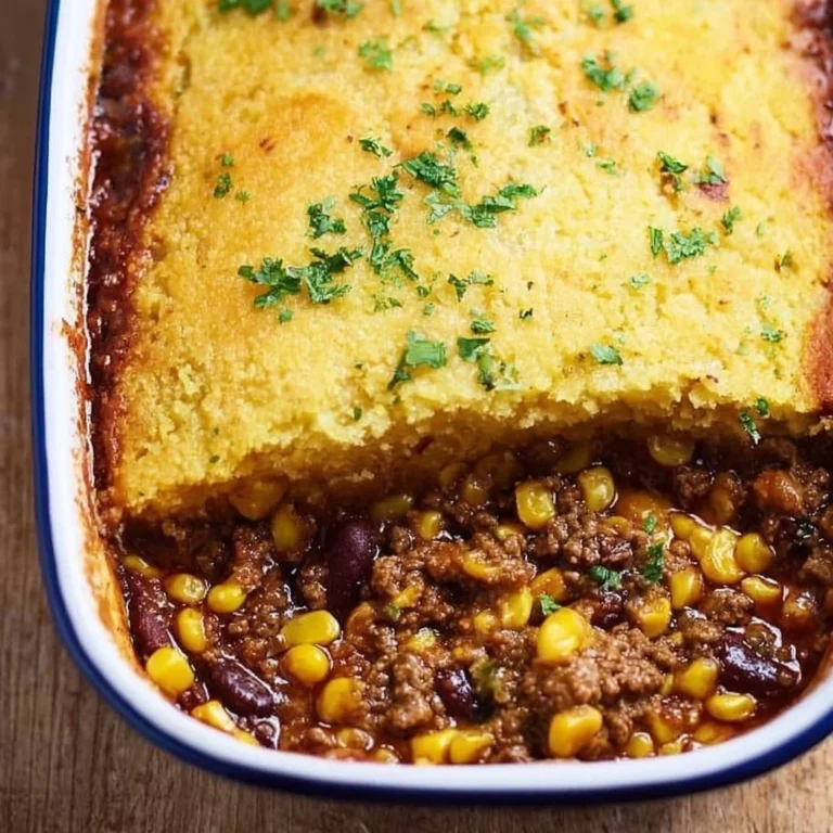 Easy Cowboy Cornbread Casserole: A Hearty and Homely Delight for Beginner Cooks