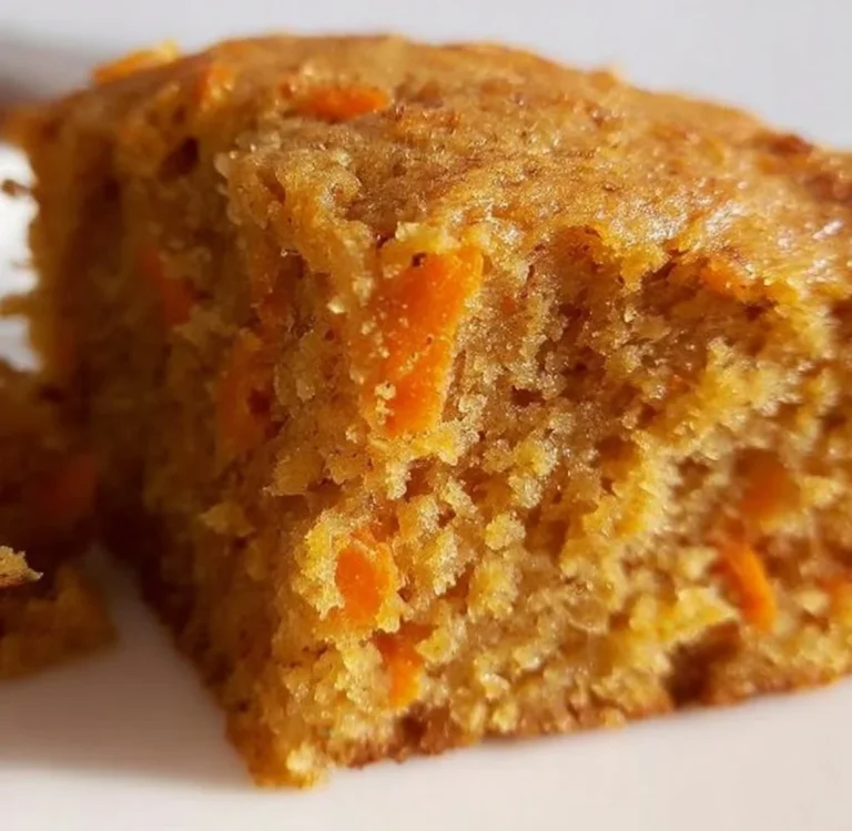 Easy Flourless Oatmeal Carrot Cake Recipe