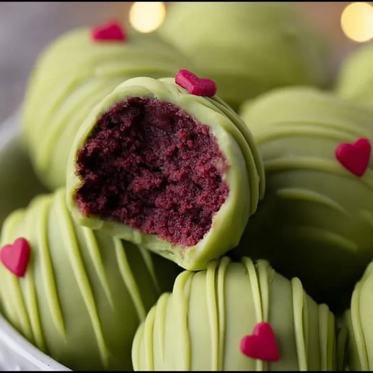 Grinch Oreo Truffles
