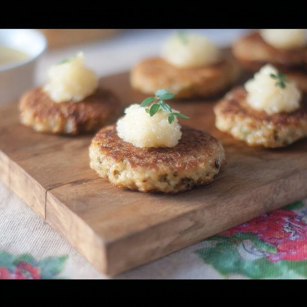 Healthy Cauliflower Latkes