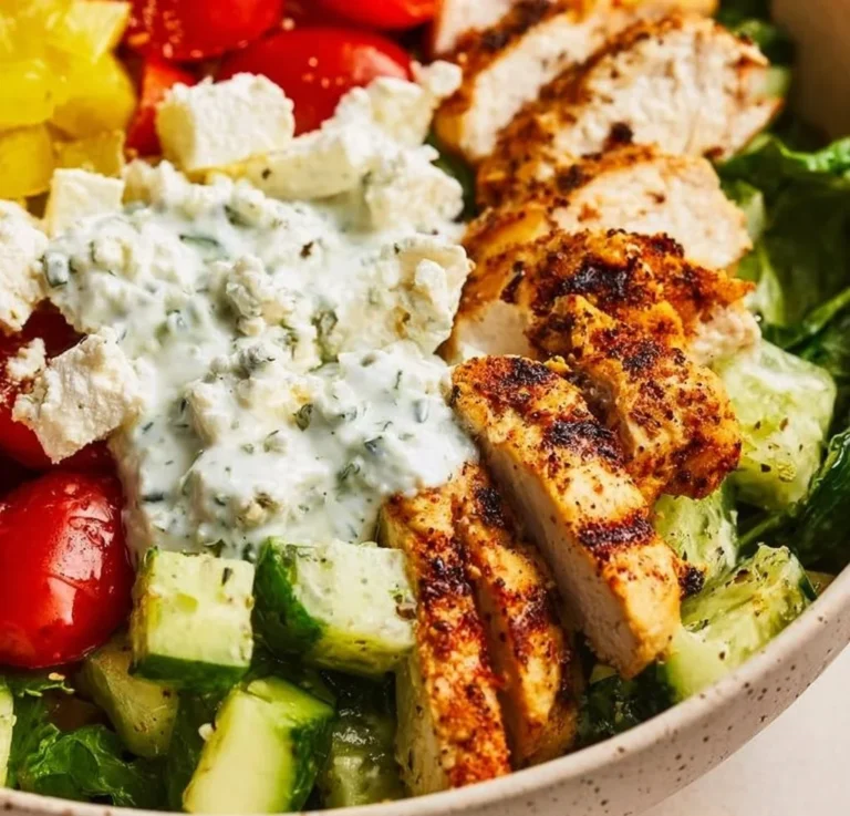 Healthy Greek Chicken Bowl