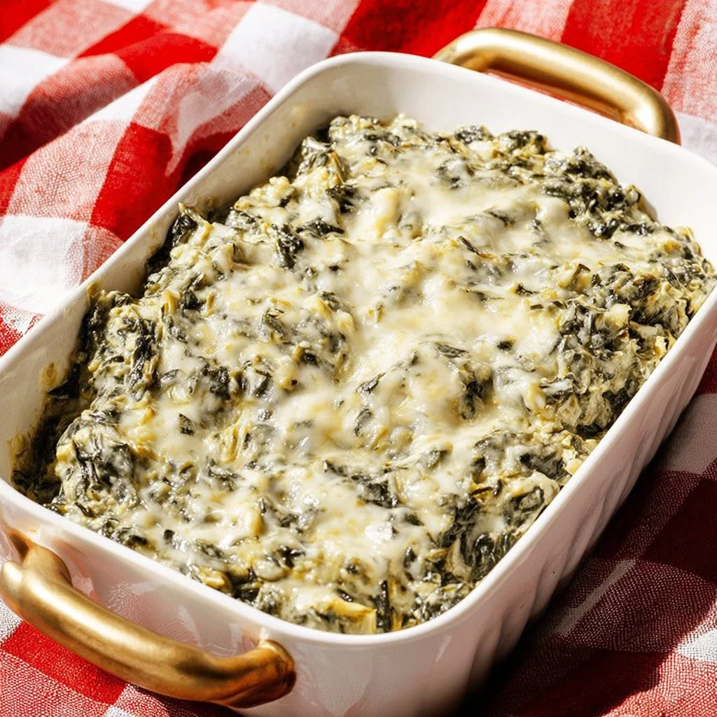 Healthy Spinach Artichoke Dip