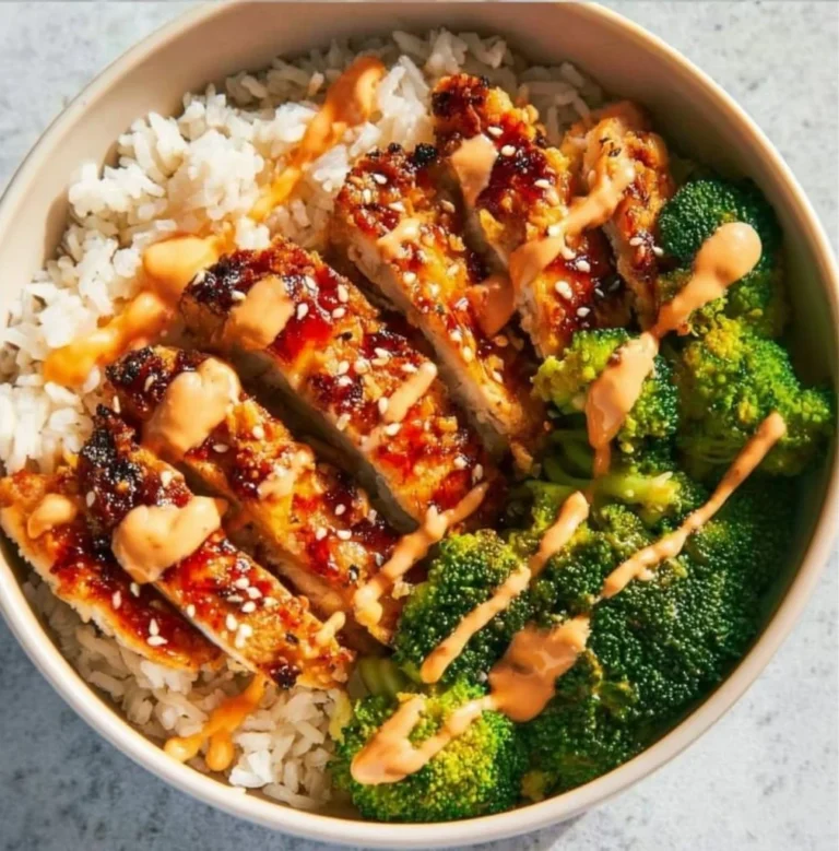 Healthy Sticky Chicken Bowls