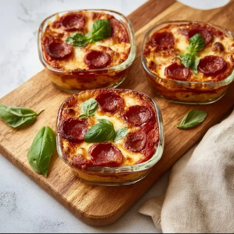 High Protein Pizza Bowls