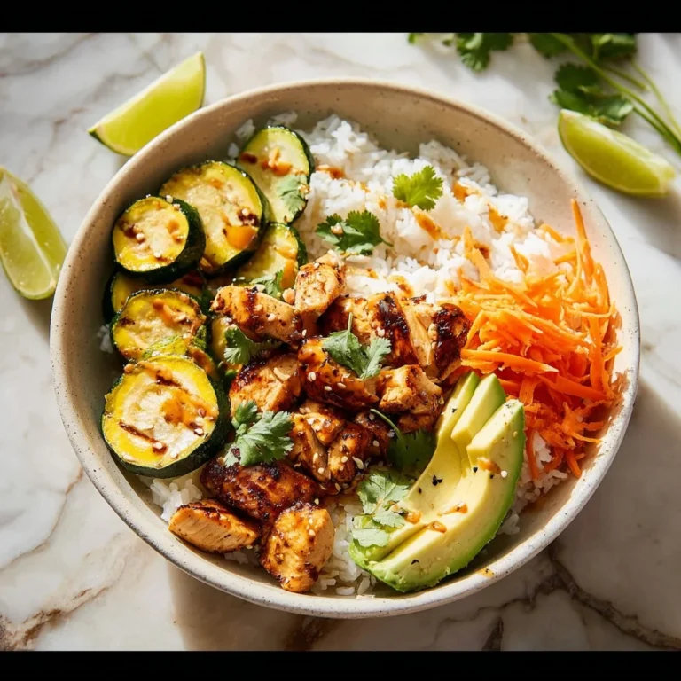 Hot Honey Chicken and Rice Bowls