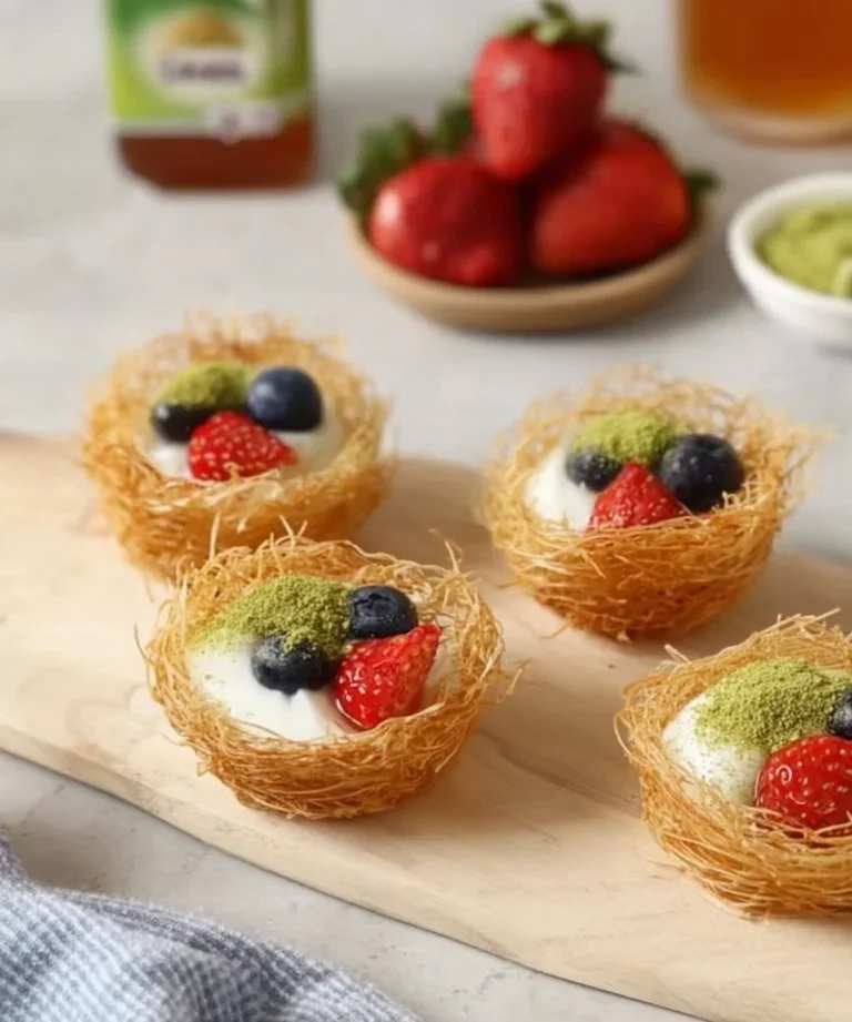 Kadaifi Creamy Dessert Cups