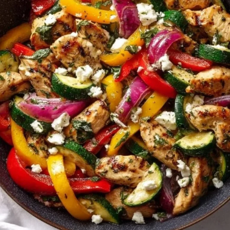 Mediterranean Chicken Stir Fry Recipe