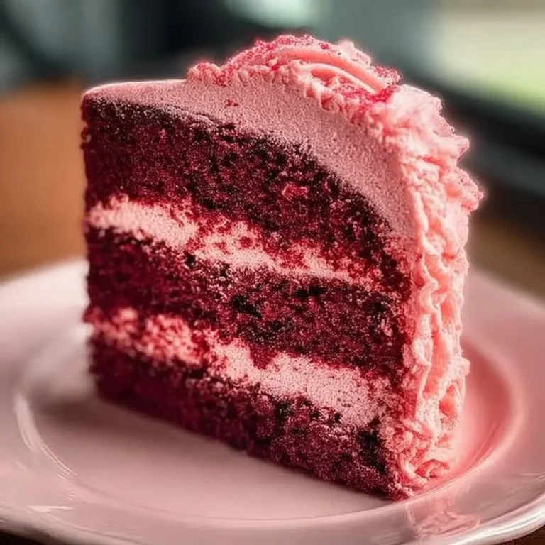 Mother’s Day Pink Velvet Cake