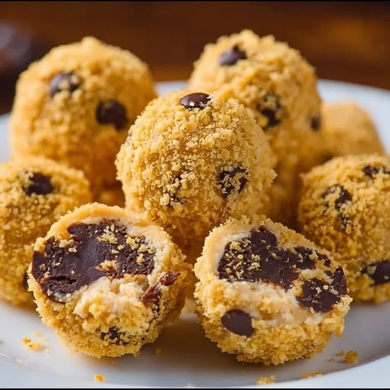 No-Bake Chocolate Coconut Graham Balls