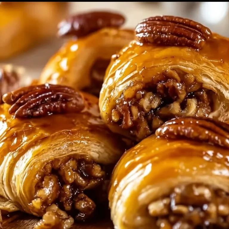 Pecan Pie Crescent Rolls
