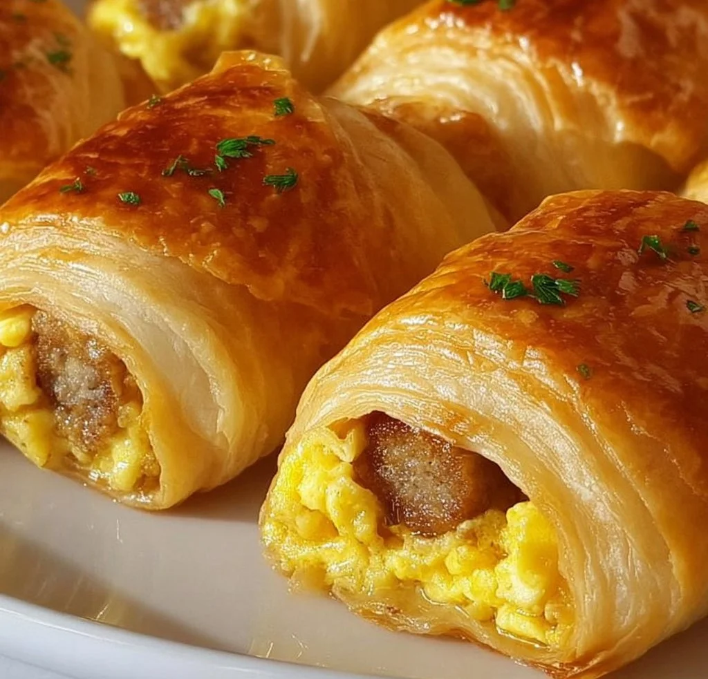 Sausage Egg Breakfast Roll-Ups – Quick & Easy Morning Treat! – mommyplates