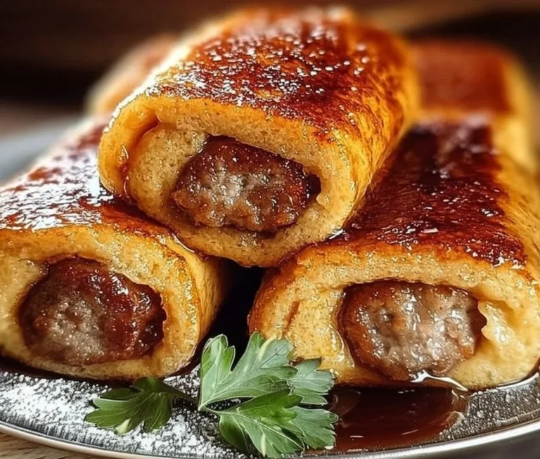 Sausage French Toast Roll-Ups Recipe