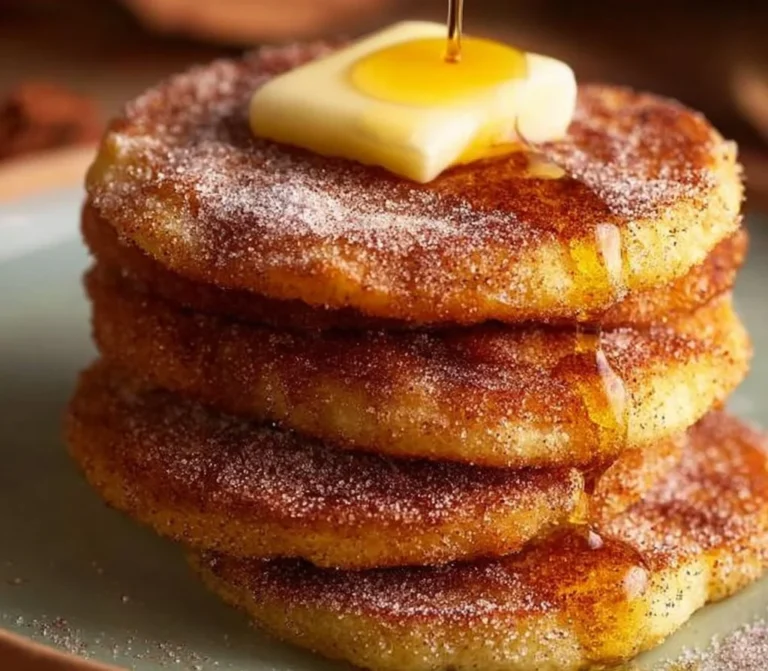 Spanish Churro-Inspired Pancakes: A Breakfast Delight!