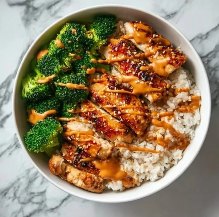 Sticky Chicken Rice Bowls