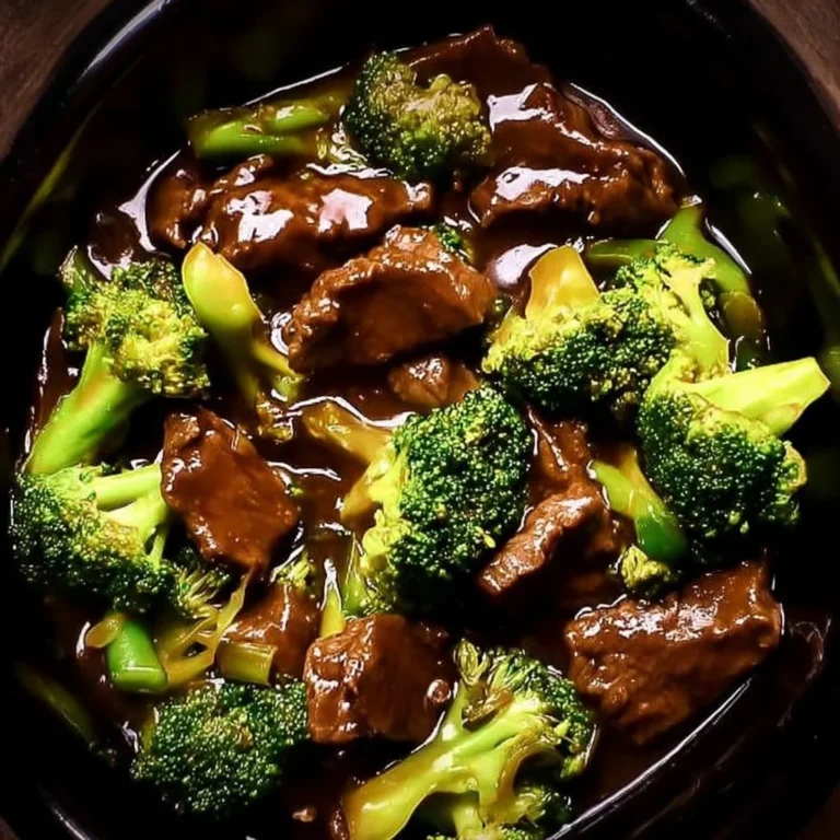 Tender Crock Pot Beef and Broccoli