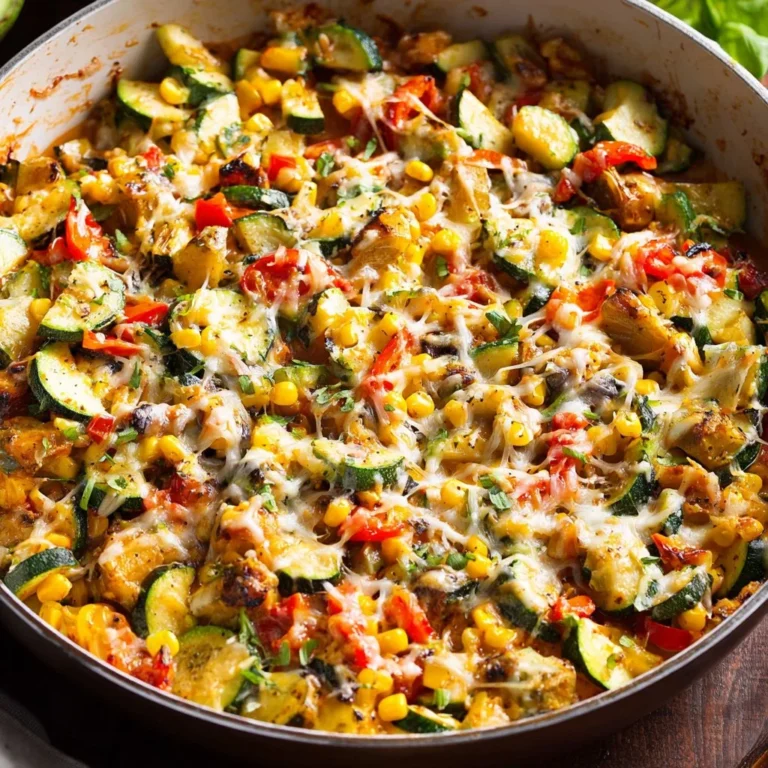 Tex Mex Chicken and Zucchini Recipe