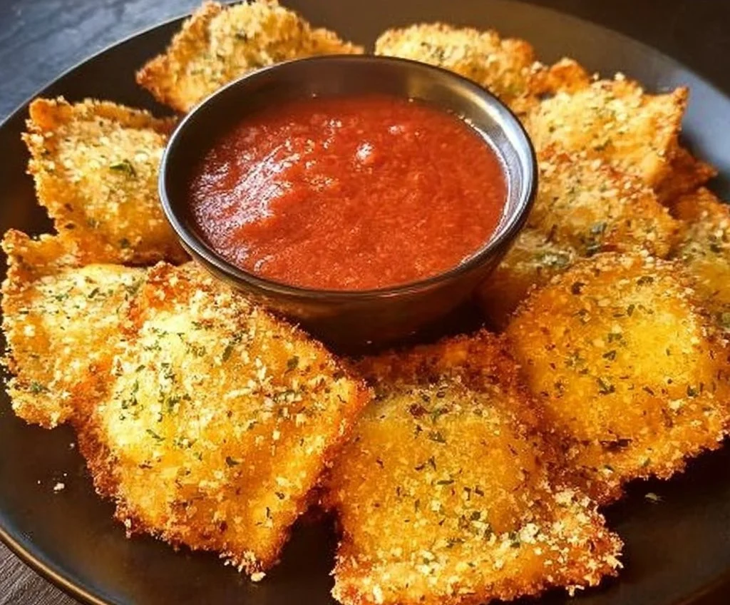 Air Fryer Crispy Ravioli