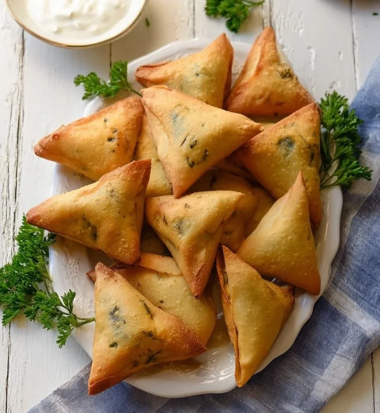 Authentic Lebanese Spinach Pies (Fatayer)