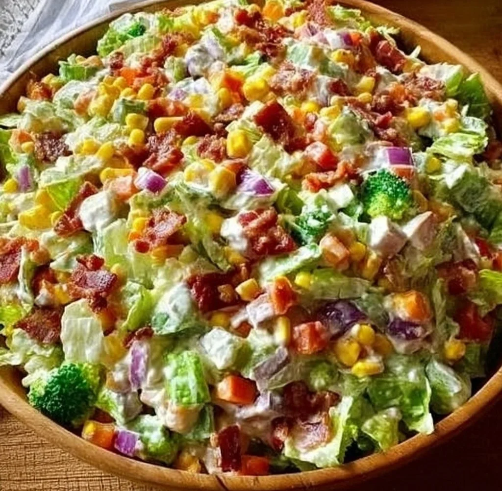 Bacon Ranch Chopped Salad