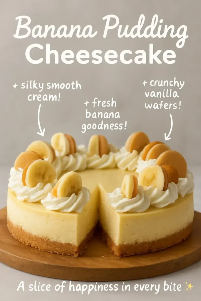 Banana Pudding Cheesecake