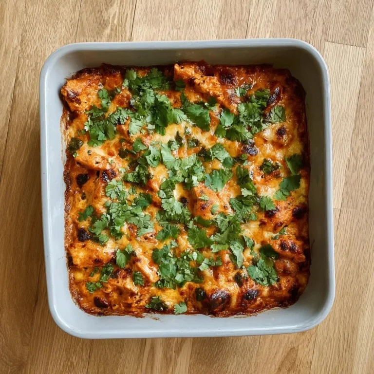 Bariatric Low Carb Chicken Enchilada Casserole