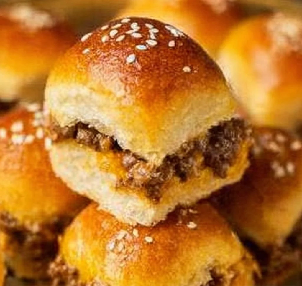 Delicious cheeseburger sliders on a platter for a quick meal or party