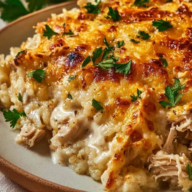 Chicken Cauliflower Rice Casserole