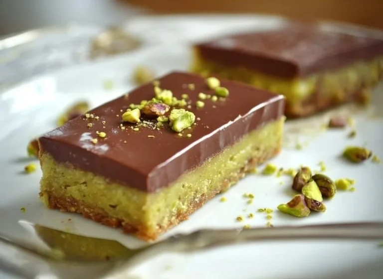 Chocolate & Pistachio Bars
